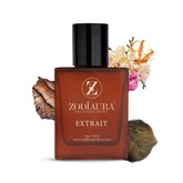 Zodiaura Extrait Perfume EDP Spray for Men & Women | Floral Woody and Musk Fragrance Accords | 25% Essential Oils for Long-Lasting Scent | Variants Available: 50 ml Spray / 20 ml Spray
