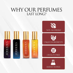 Pack of 4 - Women's Perfumes 20 ML